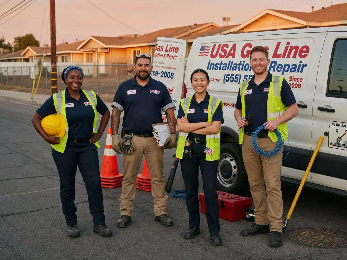 Gas Line Installation company in Zelienople, PA
